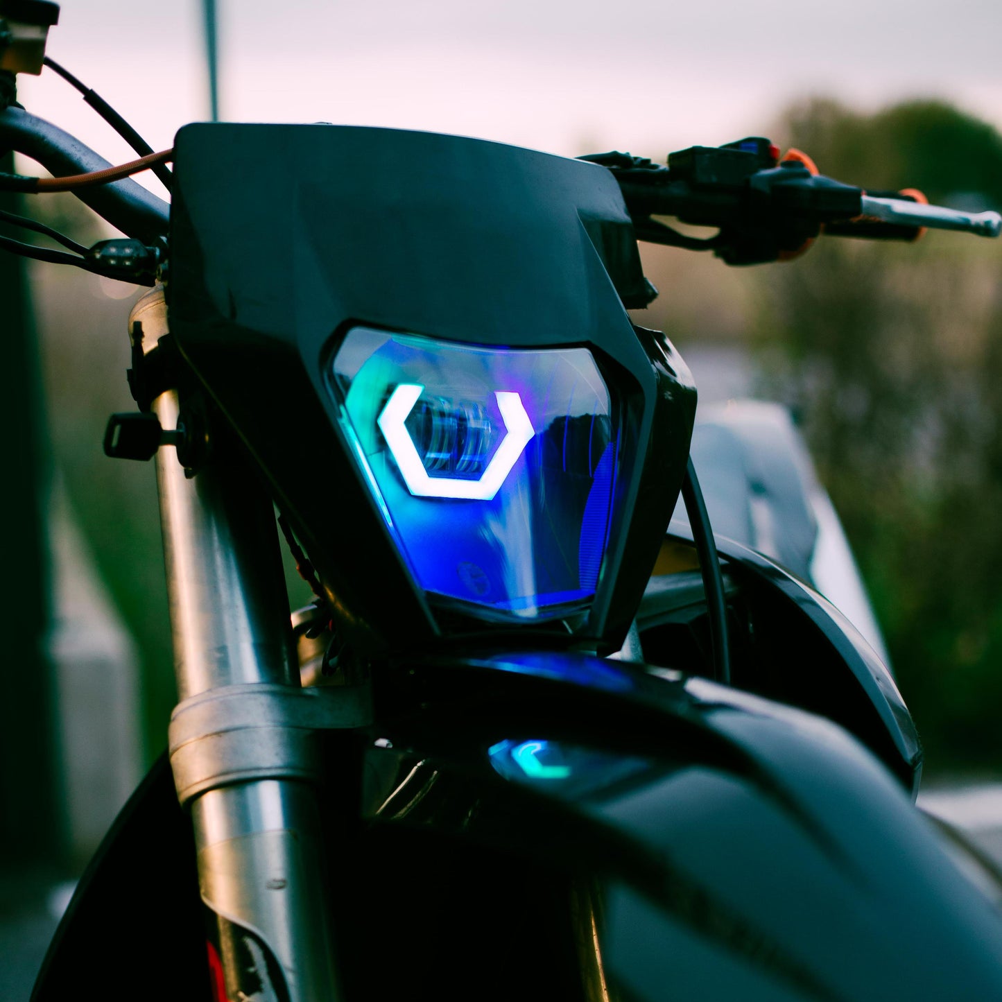 KTM Hexagon RGB LED Headlight