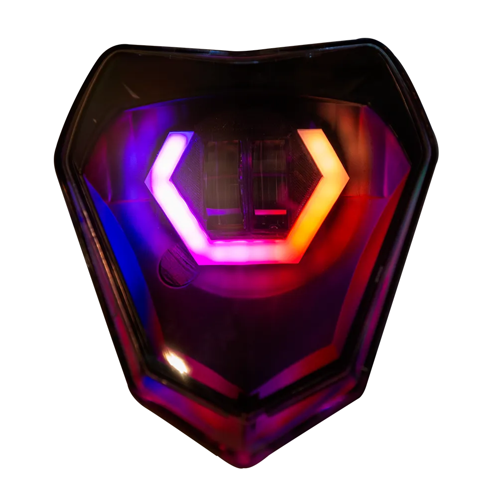 KTM 2008-2013 Hexagon RGB LED-Scheinwerfer