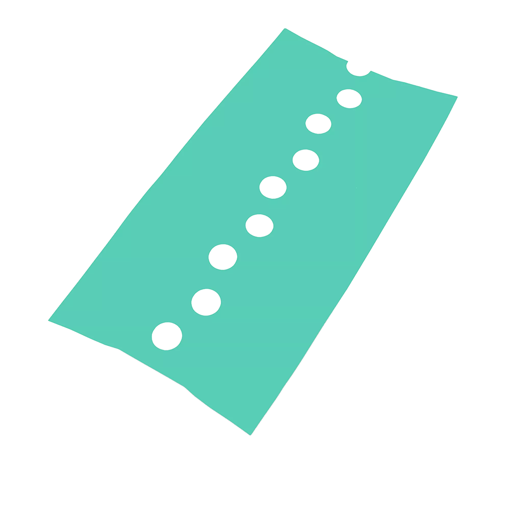 Zweifarbige Felgenaufkleber