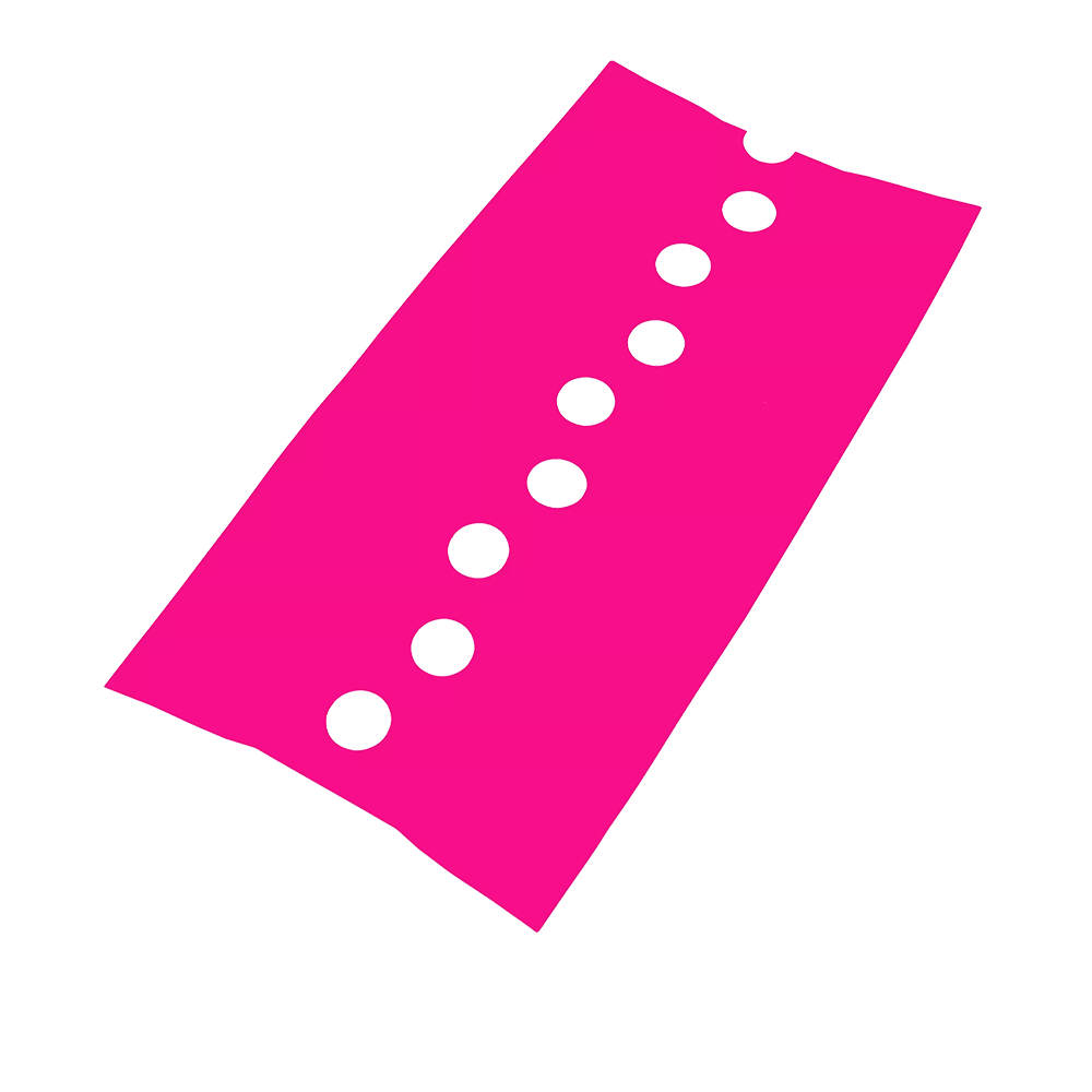 Autocollants pour jantes bicolores fluo