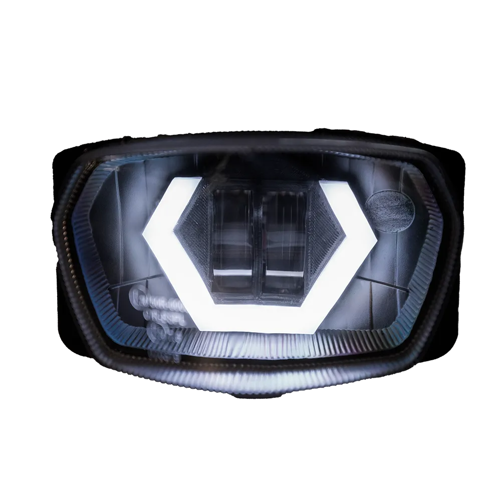 Sechseckiger V-FACE RGB-LED-Scheinwerfer