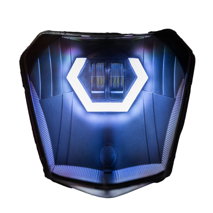 Phare LED RGB Hexagon KTM