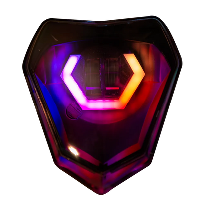 Phare LED RGB Hexagon KTM 2008-2013